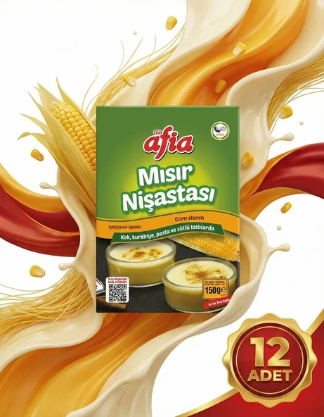 Afia Mısır Nişastası 12x150 Gr - Resim 6