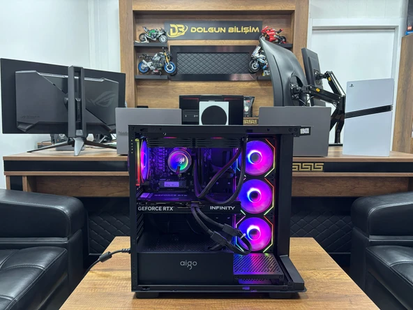 Dolgun Teknoloji 4754 AMD Ryzen 7 7800x3D 32GB 1TB RTX5070 12GB Masaüstü Bilgisayar ürün görseli 1