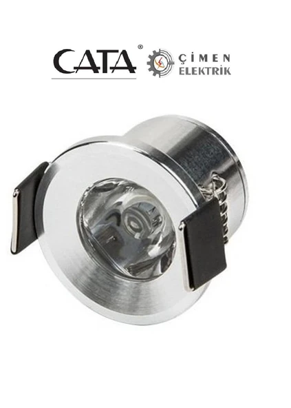 CATA CT 5270 1,5 W Yıldız Led Spot Satin Kasa 6400K Beyaz Işık ürün görseli 1