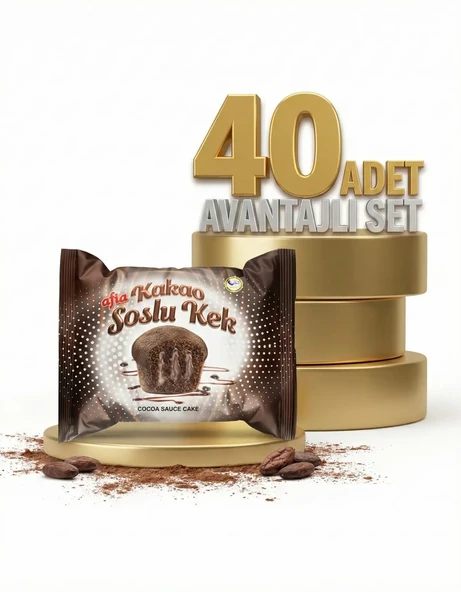 Afia Kakao Soslu Kek 40x40 Gr - Resim 2