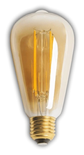 Eco Lounge KENDAL KES632 Led Rustik Ampul 6W 2700K Gün Işığı E27 Duy ürün görseli 1