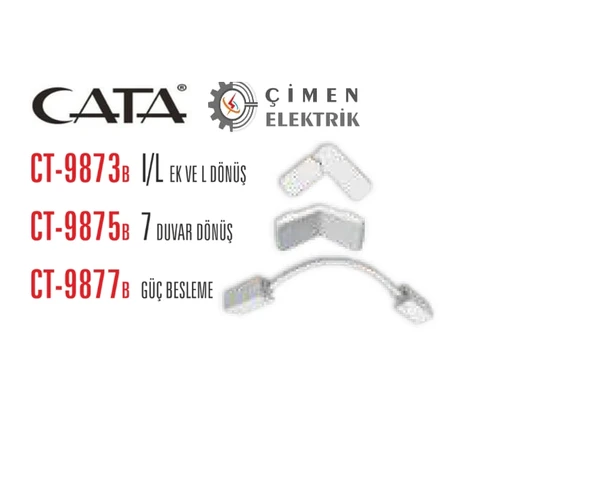 CATA CT 9875 Magnetıc Ray Ek Parçası Beyaz ürün görseli 1