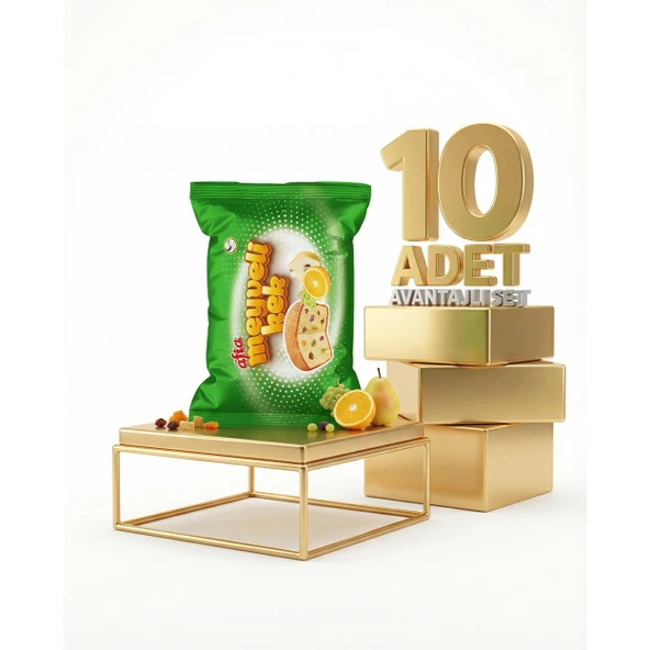 Afia Meyveli Kek 10x40 Gr ürün görseli 1
