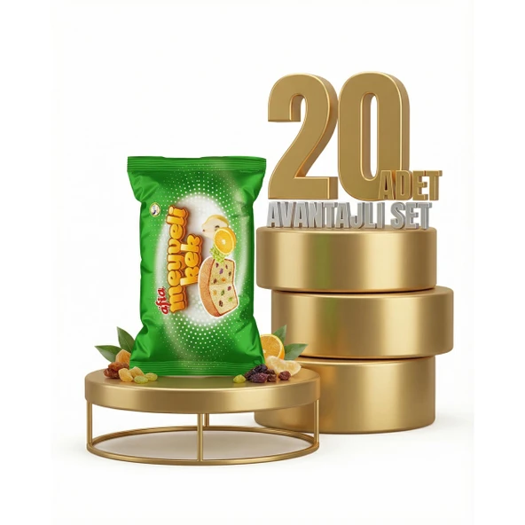 Afia Meyveli Kek 20x40 Gr ürün görseli 1