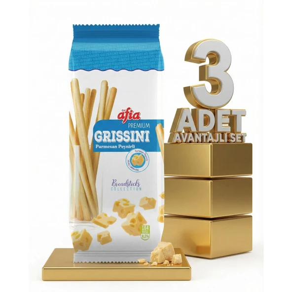 Afia Grissini Peynirli 3x60 Gr ürün görseli 1