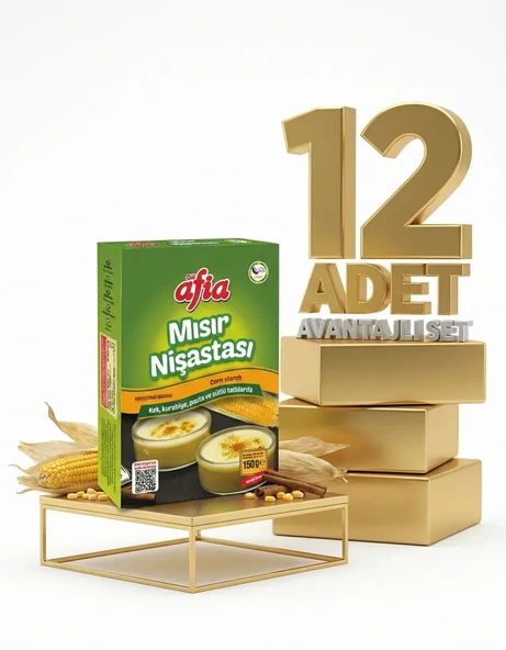 Afia Mısır Nişastası 12x150 Gr - Resim 2