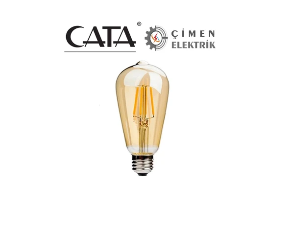 CATA CT 4350 4W Led Ampul 2700K Amber E27 Duy ürün görseli 1