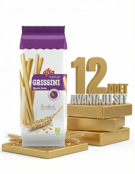Afia Grissini Klasik 12x60 Gr - Resim 4