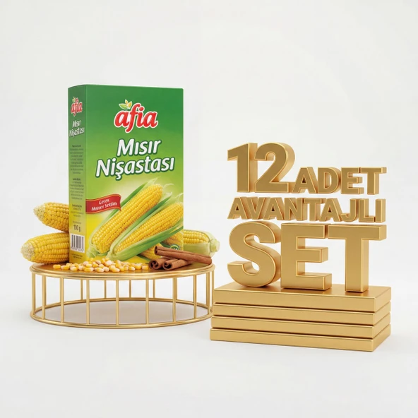 Afia Mısır Nişastası 12x150 Gr ürün görseli 1