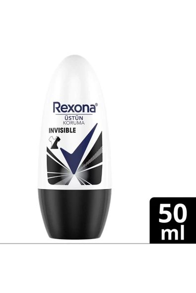 REXONA INVİSİBLE BLACK WHİTE KADIN ROLL-ON 50 ML - Resim 4