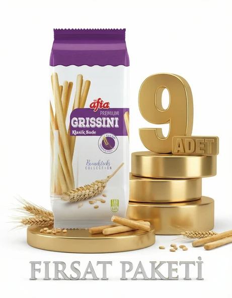 Afia Grissini Klasik 9x60 Gr - Resim 2