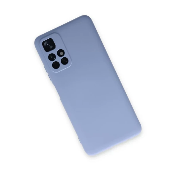 Xiaomi Redmi Note 11t Kılıf Nano İçi Kadife Silikon - Lila ürün görseli 1