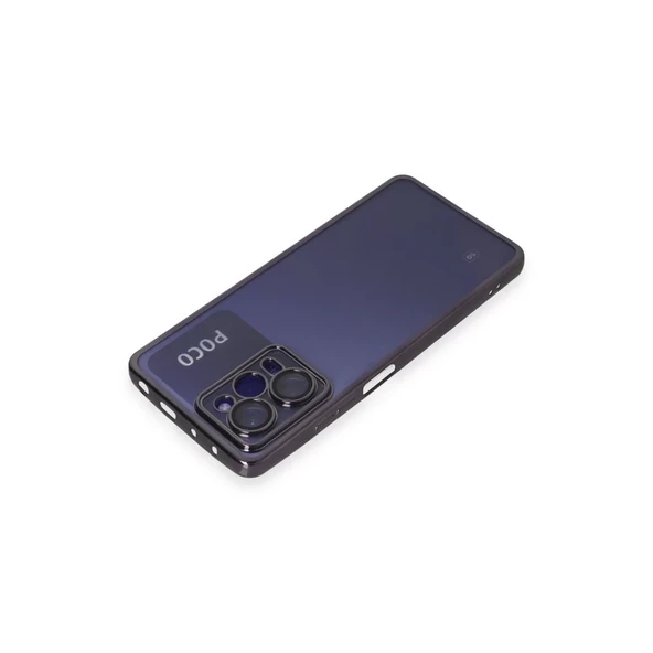 Xiaomi Poco X5 Pro 5g Kılıf Razer Lensli Silikon - Mor ürün görseli 1