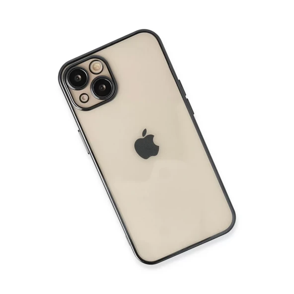 İphone 14 Plus Kılıf Razer Lensli Silikon - Siyah - Resim 3