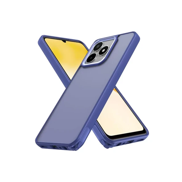 Realme C53 Kılıf Elegant Kapak - Açık Mavi ürün görseli 1