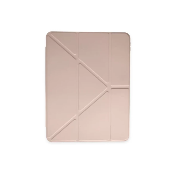 İpad Pro 11 (2021) Kılıf Kalemlikli Hugo Tablet Kılıfı - Rose Gold ürün görseli 1