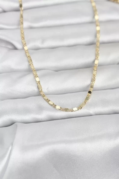CM 14K Gold Renk Ezme Zincir 60 cm Kadın Kolye - TJ-BKO10964 ürün görseli 1