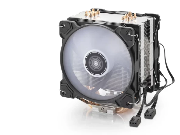 Cpu İşlemci Kule Tipi Soğutucu Çift Fanlı 6 Bakır Borulu - Siyah ND2601 ürün görseli 1