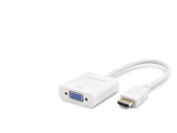 Hdmi To Vga Dişi Görüntü Dönüştürücü 1080P - Beyaz HDX2020B ürün görseli 1