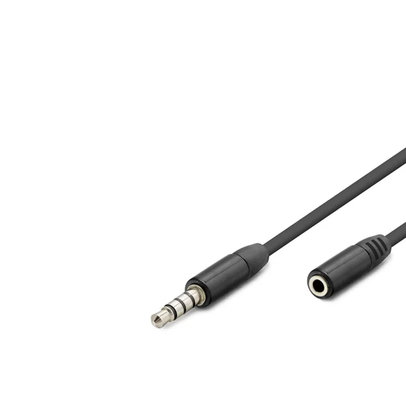 3.5 Mm To 3.5 Mm F Kablo 3Lıne 1.2M Siyah HDX1012 ürün görseli 1