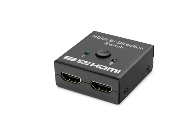 Hdmi Switch Bi-Direction 2 In 1 Out - Siyah HDX1296 ürün görseli 1