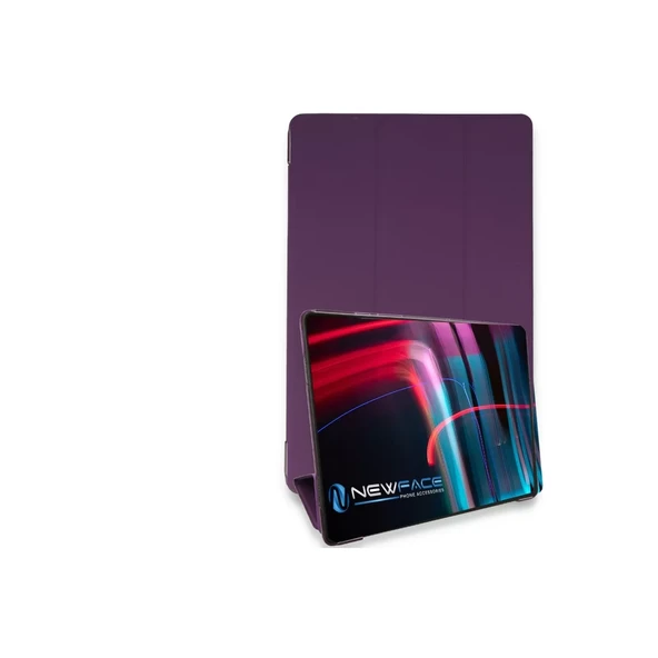 İpad Pro 11 (2021) Kılıf Tablet Smart Kılıf - Mor - Resim 3