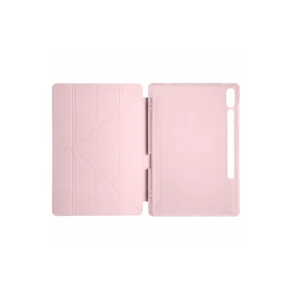 Samsung Galaxy X610 Tab S9 Fe Plus 12.4 Kılıf Kalemlikli Mars Tablet Kılıfı - Rose Gold ürün görseli 1