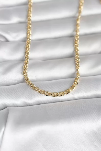 CM 14K Gold Renk Zincir Model 60 cm Kadın Kolye - TJ-BKO10993 ürün görseli 1