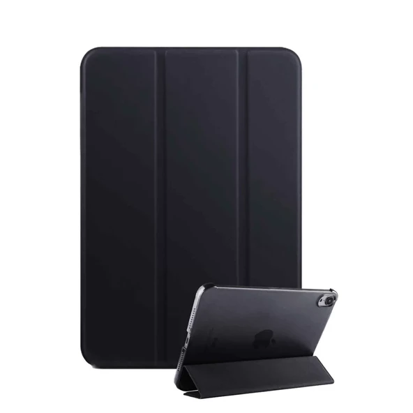 İpad Mini 3 Kılıf Tablet Smart Kılıf - Siyah - Resim 3