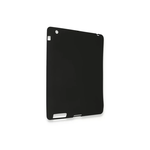 İpad 4 9.7 Kılıf Evo Tablet Silikon - Siyah - Resim 2
