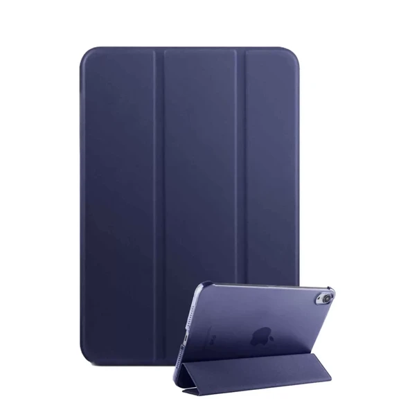 İpad Mini 3 Kılıf Tablet Smart Kılıf - Lacivert - Resim 3