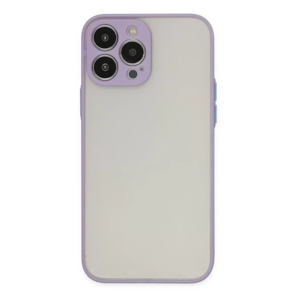 İphone 15 Pro Kılıf Montreal Silikon Kapak - Mor ürün görseli 1