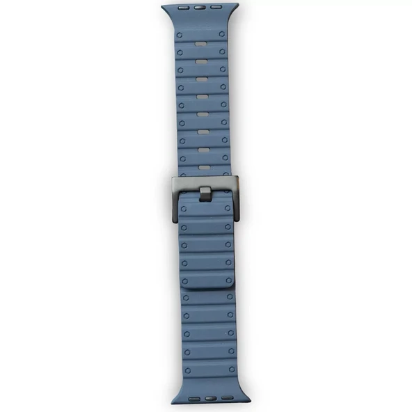 Watch 42mm Magnus Mıknatıslı Silikon Kordon - Mavi ürün görseli 1