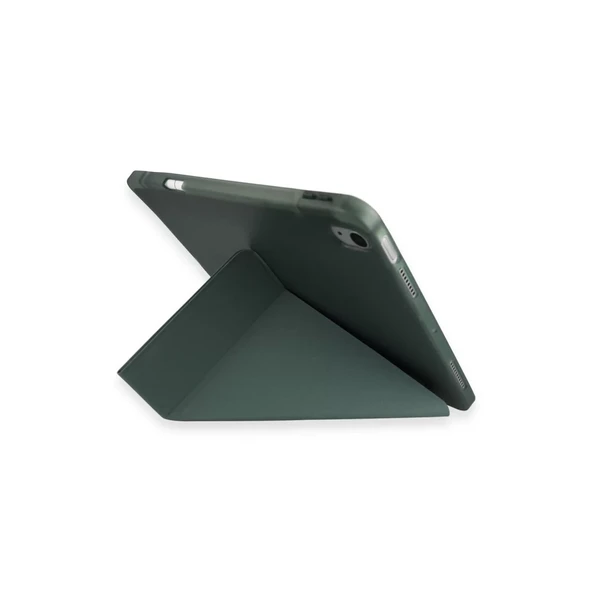 Huawei Honor Pad 9 Kılıf Kalemlikli Mars Tablet Kılıfı - Koyu Yeşil ürün görseli 1