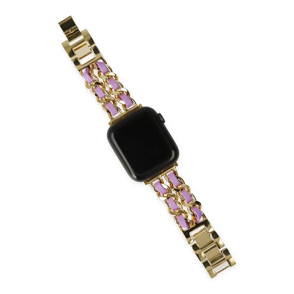 Watch 22mm Kr405 Metal Bakla Kordon - Lila ürün görseli 1