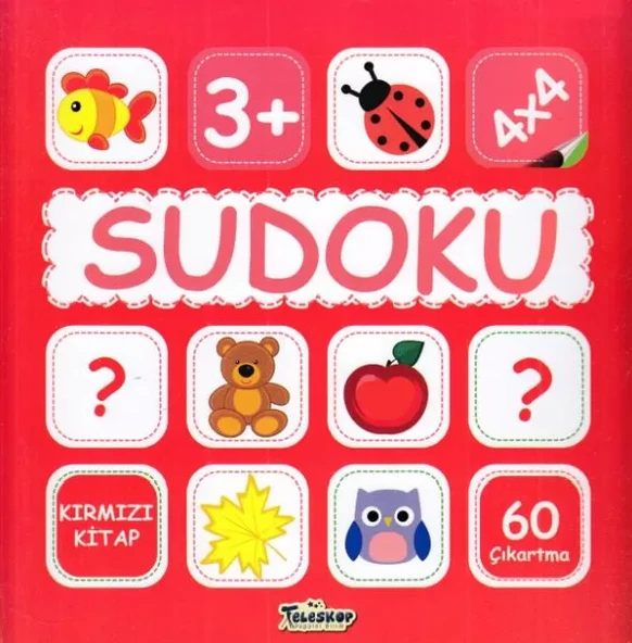 Sudoku 4X4 Kırmızı ürün görseli 1