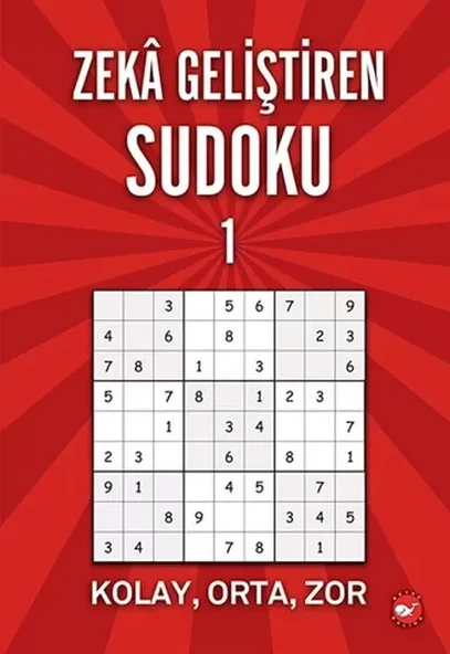 Zeka Geliştiren Sudoku 1 Kolay - Orta - Zor ürün görseli 1