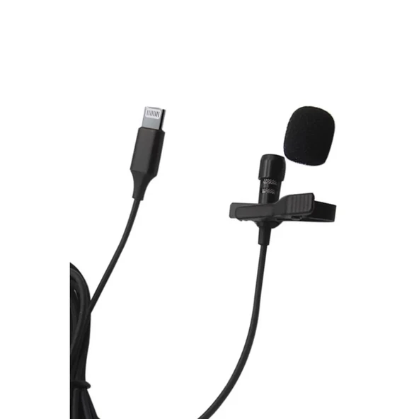 Lightning 2 Metre Double Mikrofon - Siyah - Resim 3