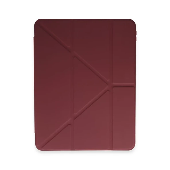 İpad Pro 12.9 (2021) Kılıf Kalemlikli Mars Tablet Kılıfı - Mürdüm ürün görseli 1