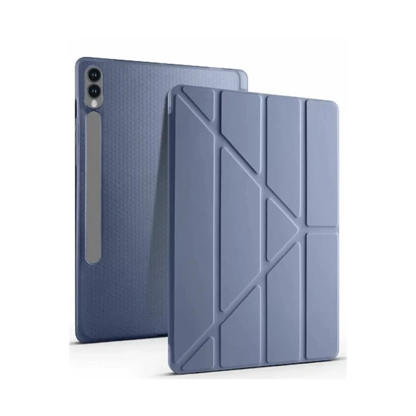 Samsung Galaxy X510 Tab S9 Fe 11 Kılıf Kalemlikli Mars Tablet Kılıfı - Lavender ürün görseli 1