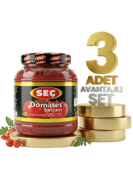 Seç Domates Salça Pet 3x1650 Gr - Resim 2