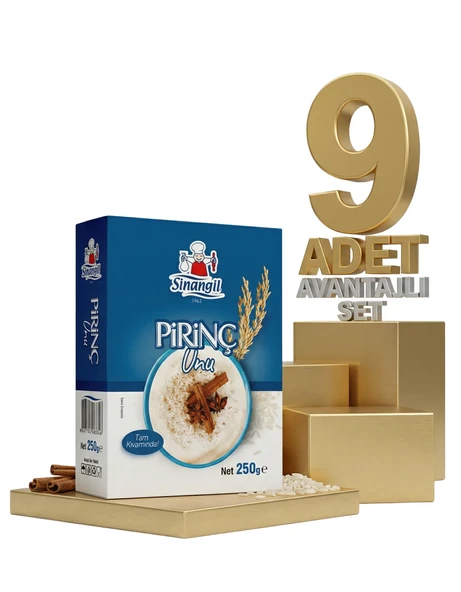 Sinangil Pirinç Unu 9x250 Gr - Resim 2