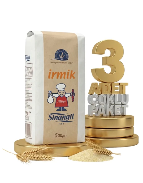 Sinangil İrmik 3x500 Gr - Resim 2