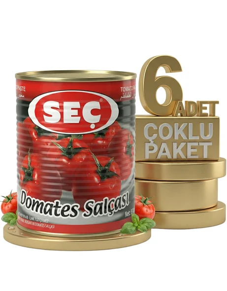 Seç Domates Salçası 6x830 Gr - Resim 2