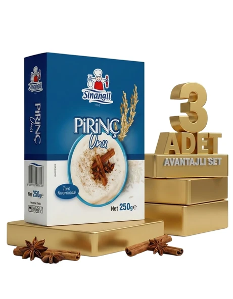 Sinangil Pirinç Unu 3x250 Gr - Resim 2