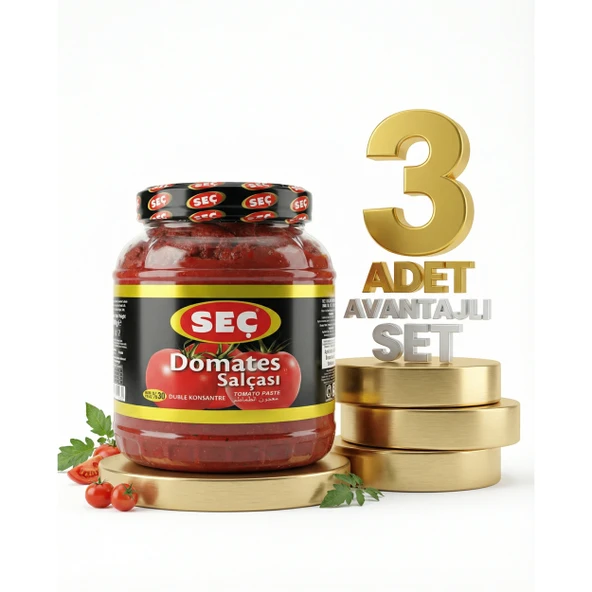 Seç Domates Salça Pet 3x1650 Gr ürün görseli 1