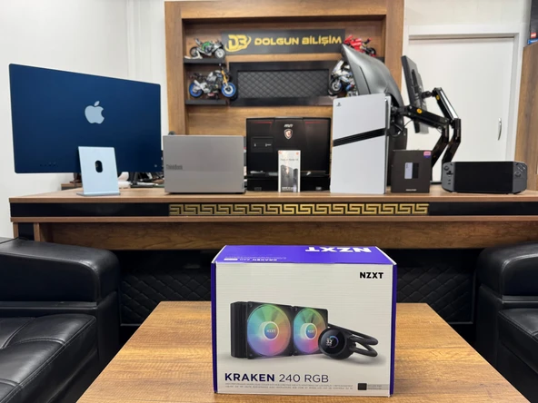 NZXT Kraken 240 RGB 240mm İşlemci Sıvı Soğutucu ürün görseli 1