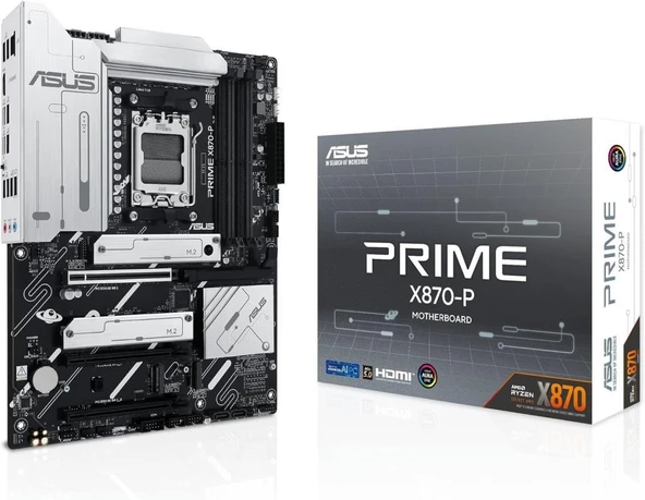 Asus Prime X870-P AMD AM5 DDR5 ATX Anakart Outlet ürün görseli 1