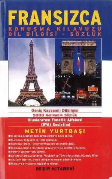 Fransızca Konuşma Kıluzu - Sözlük M.Yurtbaşı ürün görseli 1