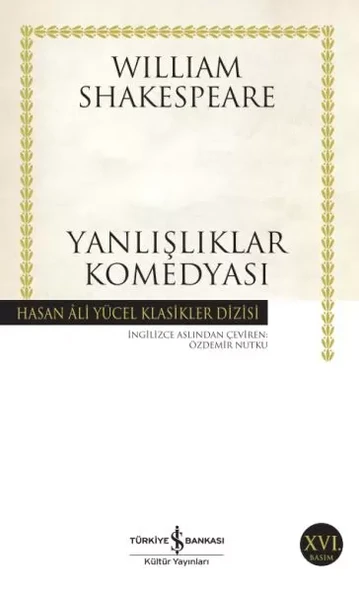 Yanlışlıklar Komedyası - Hasan Ali Yücel Klasikleri ürün görseli 1
